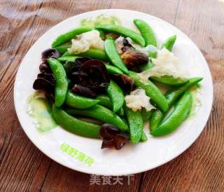 素炒甜豆的做法步骤：5
