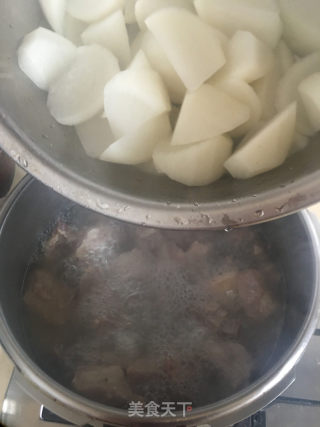 羊排炖萝卜的做法步骤：6