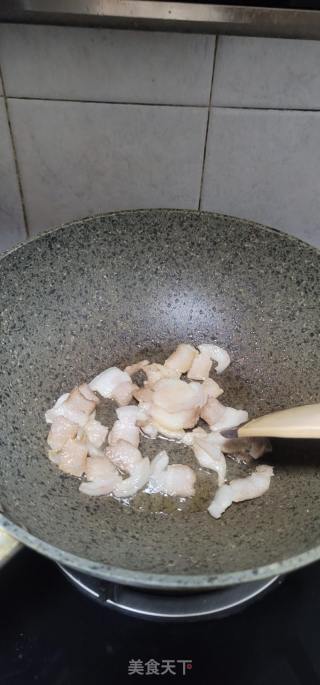 蒜苗炒五花肉的做法步骤：5