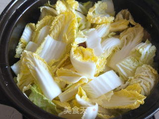 火腿蛏干炖菌蔬的做法步骤：4