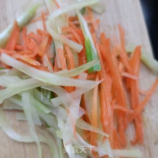 一夜暴富（腐竹炒鲍鱼）的做法步骤：6