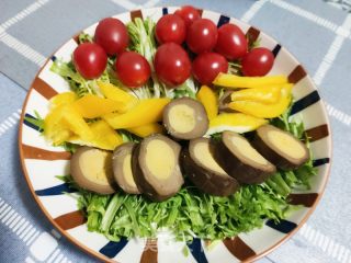 卤蛋果蔬沙拉的做法步骤：7