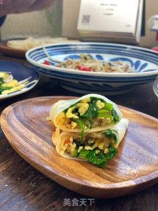 简单易做、柔软筋道的春饼的做法步骤：14