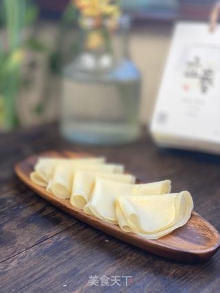 简单易做、柔软筋道的春饼的做法步骤：11