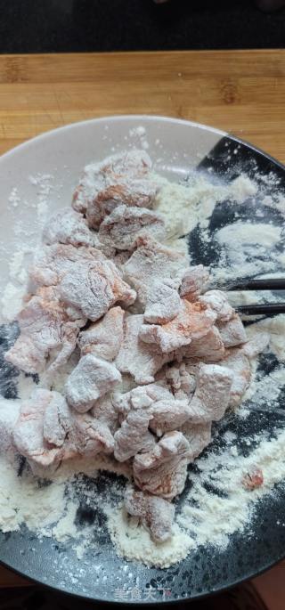 炸五花肉的做法步骤：5