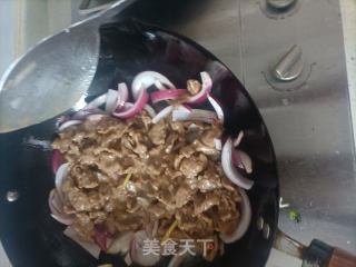洋葱炒牛肉的做法步骤：8