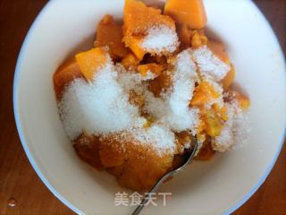 炸南瓜圆的做法步骤：2