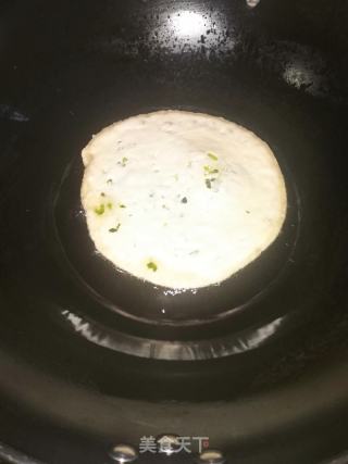 豆腐干葱油卷饼的做法步骤：3