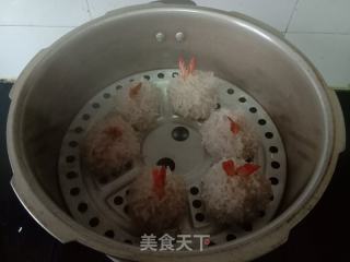 糯米虾仁丸子的做法步骤：8