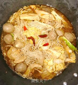 牛肉丸烩菜的做法步骤：10