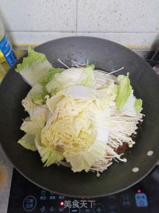 牛肉丸烩菜的做法步骤：7