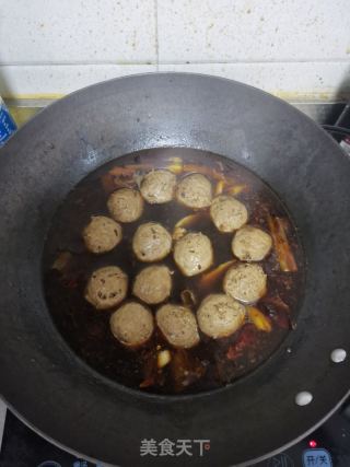 牛肉丸烩菜的做法步骤：6