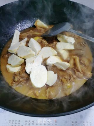 毛毛薯焖鸡肉的做法步骤：10