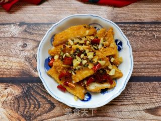 蒜香麻辣鸡排的做法步骤：10