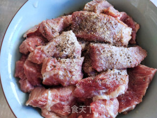 牙签牛肉的做法步骤：2