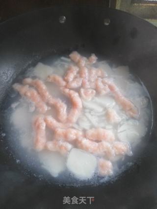 虾滑紫菜年糕汤的做法步骤：6