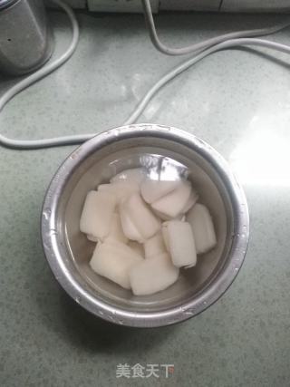 虾滑紫菜年糕汤的做法步骤：2