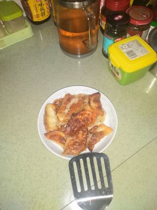 煎鼓财饺的做法步骤：7