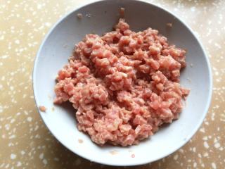 肉末豆腐蒸蛋的做法步骤：1