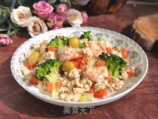 无米豆腐炒饭的做法步骤：10