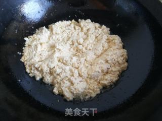 无米豆腐炒饭的做法步骤：6