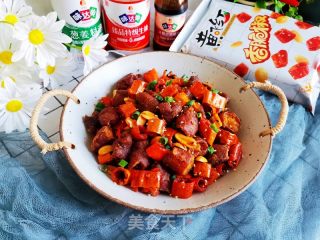 香酥辣子肥肠的做法步骤：16