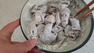 香酥辣子肥肠的做法步骤：7