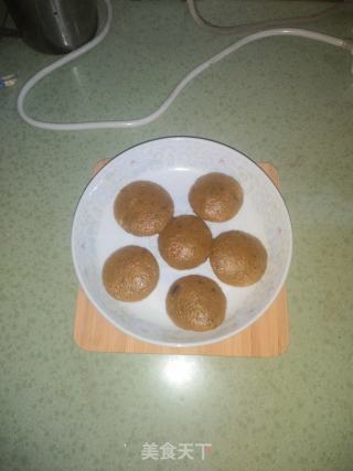 核桃牛奶红薯饼的做法步骤：4