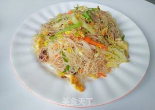 炒粉丝的做法步骤：17