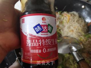 炒粉丝的做法步骤：14