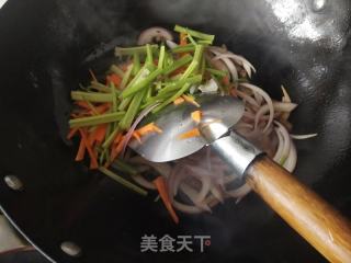 炒粉丝的做法步骤：8