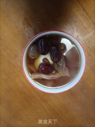 柿饼红枣煮鸡蛋的做法步骤：8