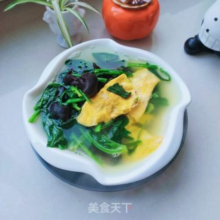 菠菜蛋饺汤的做法步骤：9