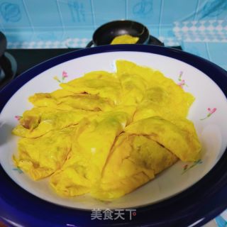 菠菜蛋饺汤的做法步骤：4