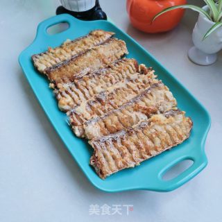 腰缠万贯、炸带鱼的做法步骤：10