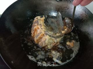 浇汁鲤鱼的做法步骤：6