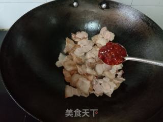 青椒炒回锅肉的做法步骤：3