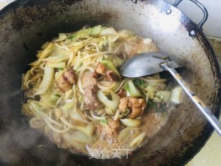 红烧肉烩菜的做法步骤：11
