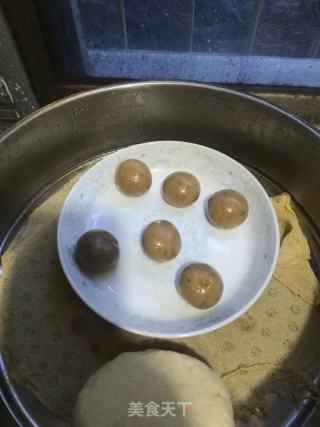 牛奶核桃红薯丸子的做法步骤：2