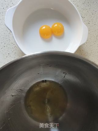 裱花大米粉蒸蛋糕的做法步骤：1