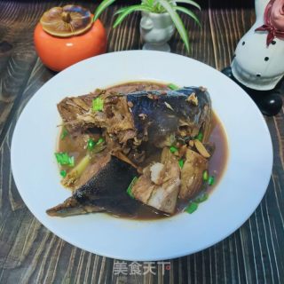 酱烧鲅鱼头的做法步骤：16