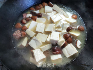 腊排骨炖豆腐的做法步骤：8