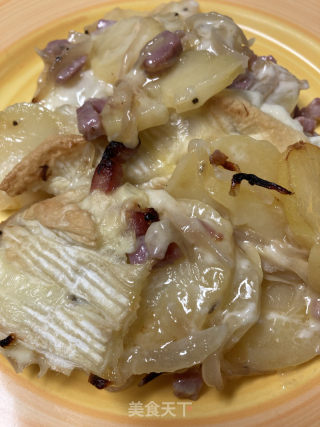 勒布罗雄奶酪焗土豆的做法步骤：19