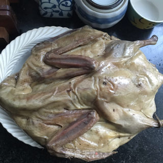 水煮腊板鸭的做法步骤：1