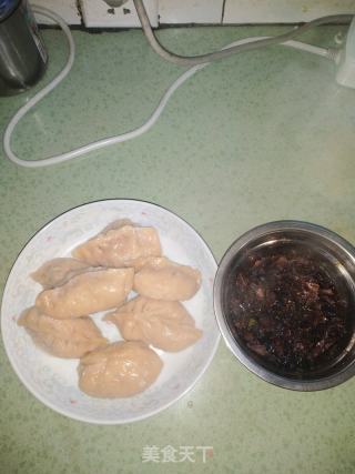 粉丝黄瓜香肠蒸饺的做法步骤：6