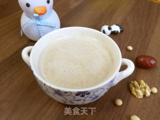 红枣核桃豆浆的做法步骤：4