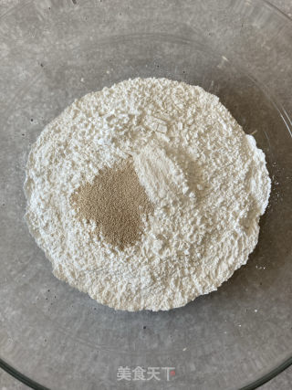 南瓜米粉发糕的做法步骤：4