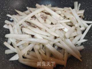 萝卜烧肉末的做法步骤：4