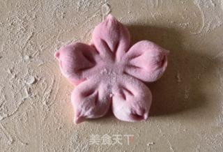 樱花花馒头的做法步骤：5