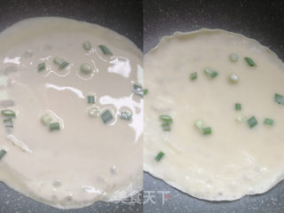 快手必备菜单‖可盐可甜鸡蛋饼，速速get！的做法步骤：6
